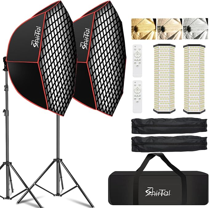 Softbox Photography Lighting Kit, Lighting by Unknown