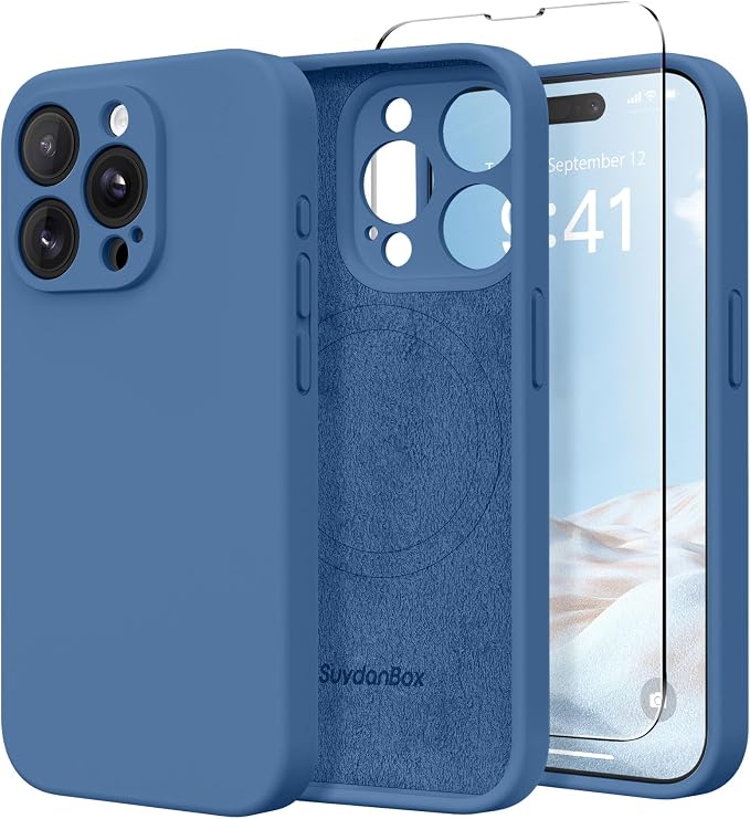 Magnetic for iPhone 15 Pro Max Case, Compatible by SUYDANBOX