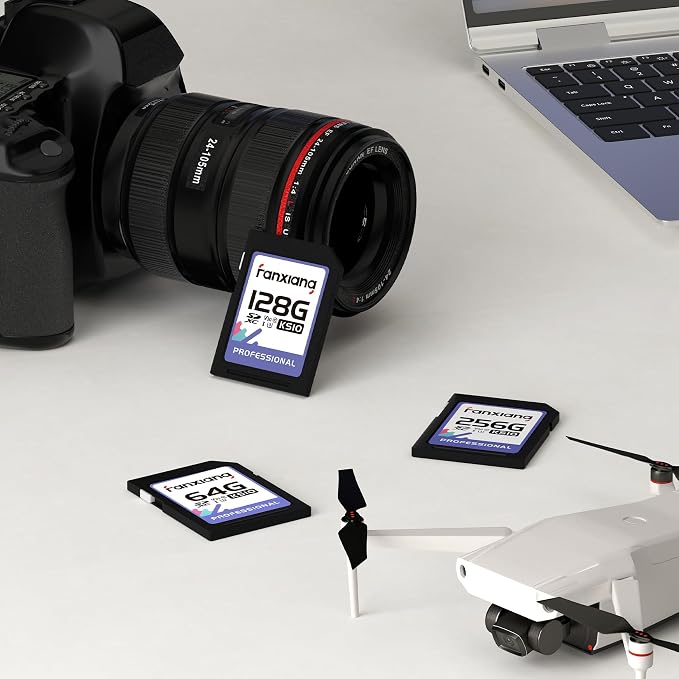 fanxiang 256GB SDXC Memory Card SD Card, Full-HD & 4K Video, - Image 8