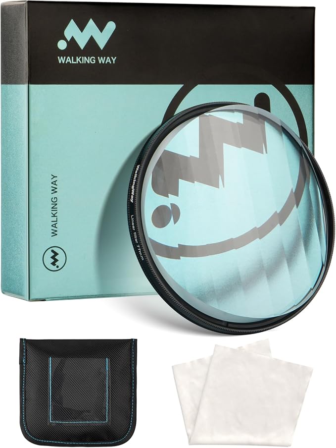 Walking Way 82mm Linear Prism Filter by WalkingWay