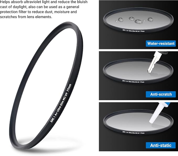 JJC Multi-Coated 58mm UV Filter - Image 4