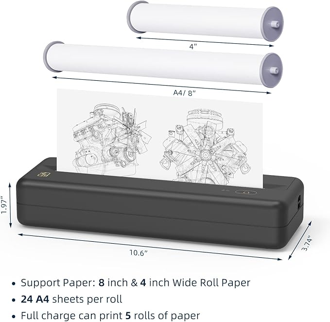 HPRT Wireless Portable Printer - Image 5