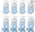 Water Leak Detector with Loud Alarm, 100dB Siren & LED Flash, Water Sensor Alarm by VETOUCH