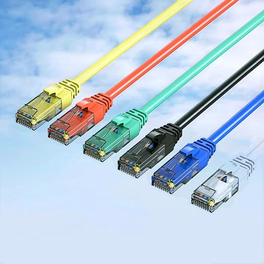 Cat6 Patch Cables 4 Feet, Cat 6 Ethernet Cable, 24AWG CCA Cord, UTP Network - Image 8