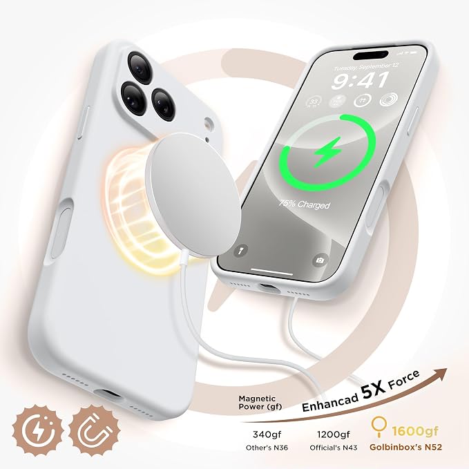 GolbinBox Magnetic for iPhone 17 Pro Case, Compatible - Image 3