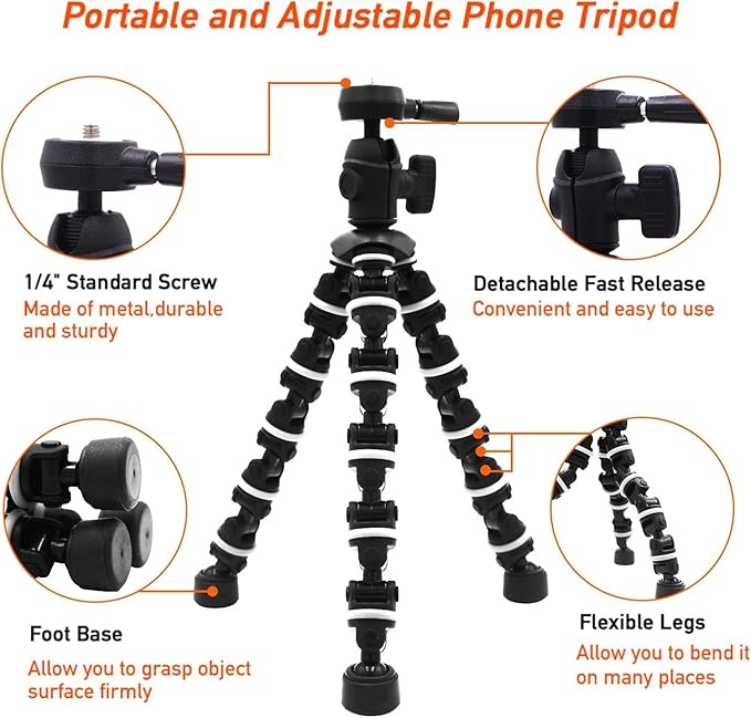 Phone Tripod, Linkcool Octopus Tripod - Image 4
