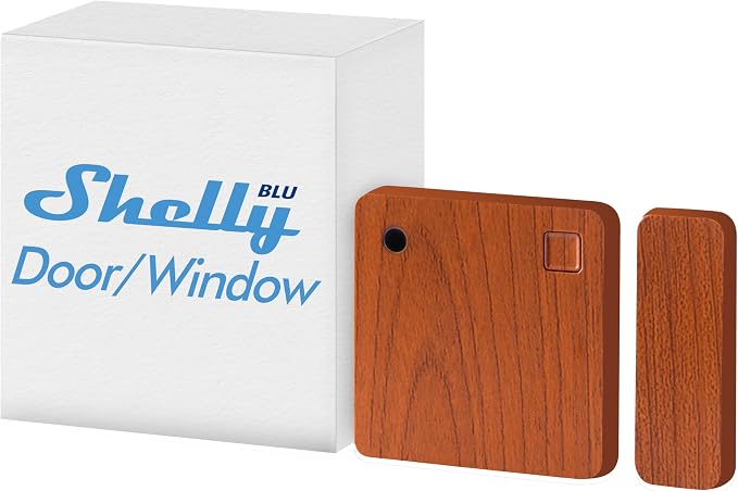 Shelly Blu Door/Window Brown | Bluetooth Operated Sensor | Home Automation | by Shelly