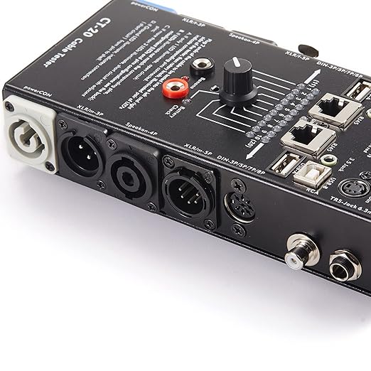 MFL. 15-Plug Audio Cable Tester Line Finder Black 15-in-1 Cables Checker 10-Way - Image 5
