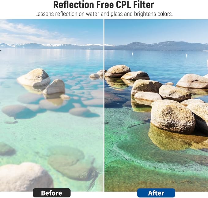 Neewer 72mm ND Lens Filter Kit: UV, Lens Hood and Lens Cap Compatible - Image 4