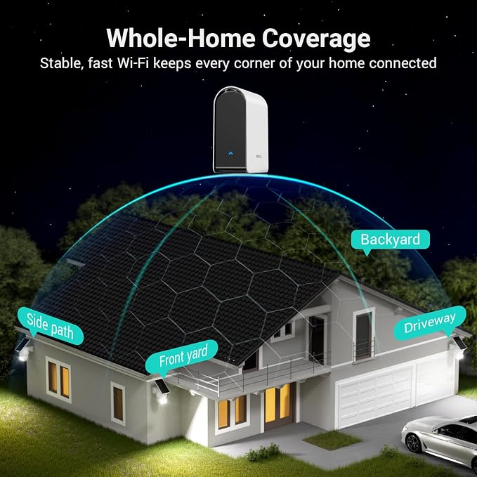 ANSQUE Security Cameras Wireless Outdoor Home System, 6 Camera Kit, No - Image 9