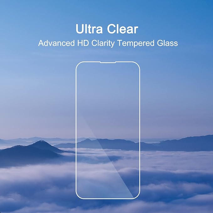 Ailun Screen Protector for iPhone 14 / iPhone 14 Pro Display 3 Pack Tempered - Image 4
