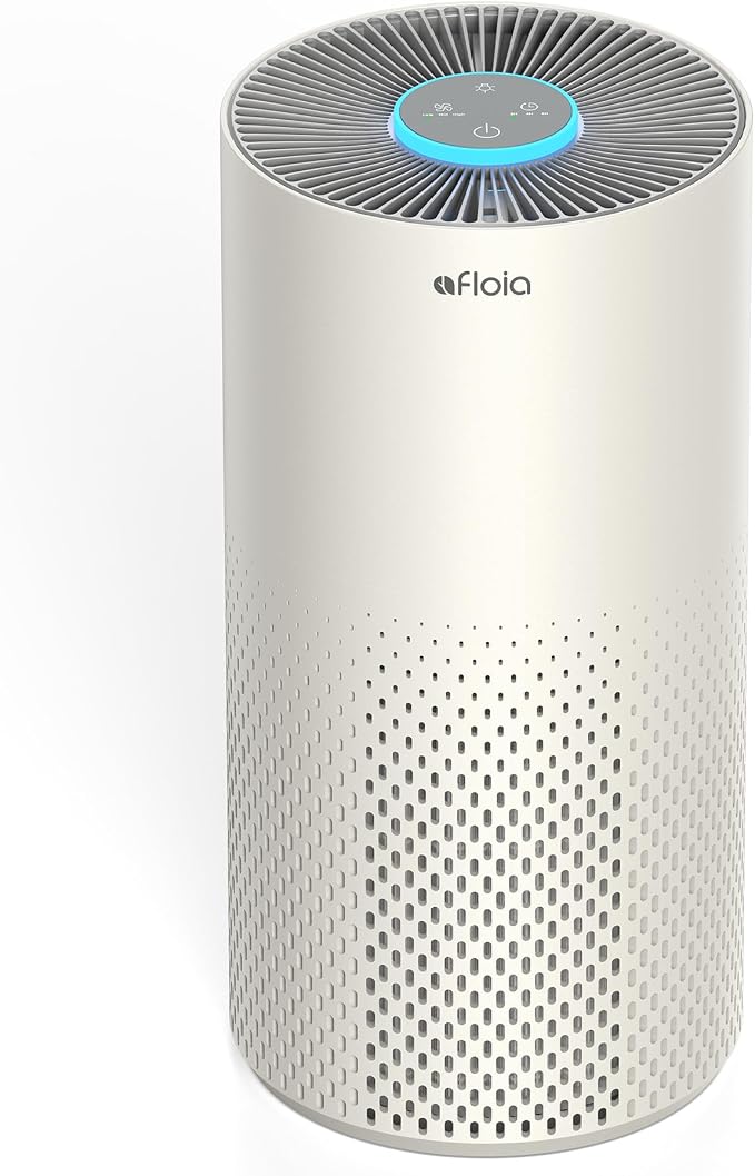 Afloia Air Purifier for Home Bedroom Large Room Up to 1076 Ft², 3-Stage Filter by Afloia