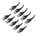 Cable Matters 10Gbps 10-Pack Snagless Cat 6 Ethernet Cable - 7ft by CableMatters