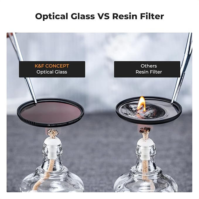 K&F CONCEPT 43mm UV/CPL/ND Lens Filter Kit-18 Multi-Layer Coatings, UV Filter + - Image 3