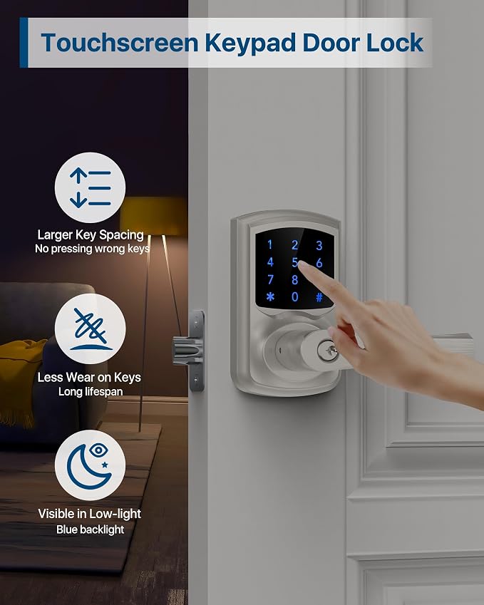 HIDALIFE Keyless Entry Door Lock - Image 4