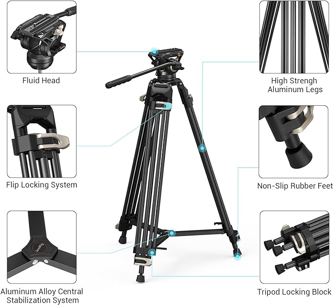 SmallRig AD-01 Video Tripod, Cameras 3751 - Image 2