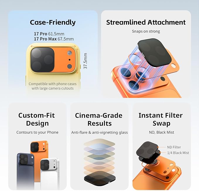 SmallRig Square ND & Black Mist Filter Kit - Image 3