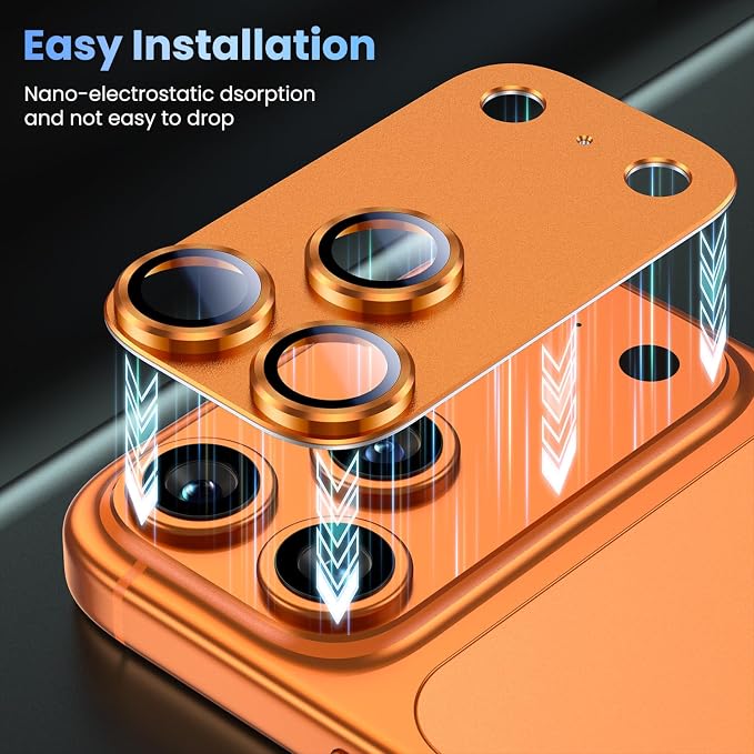 Uyiton Compatible with iPhone 17 Pro Camera Lens Protector - Image 8