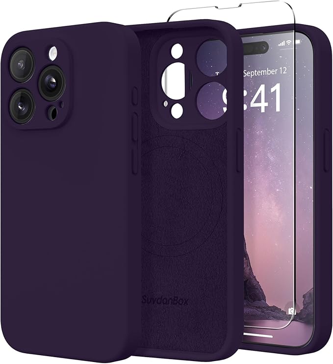 Magnetic for iPhone 15 Pro Case, Compatible by SUYDANBOX