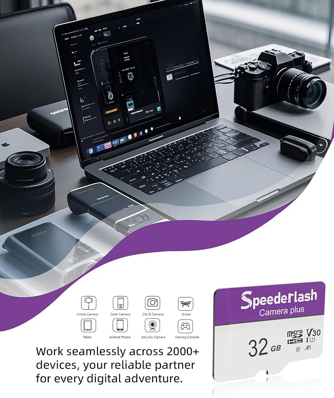 Micro SDXC Memory Card 32GB 2Pack, Speederlash Camera Plus TF Card - Image 3