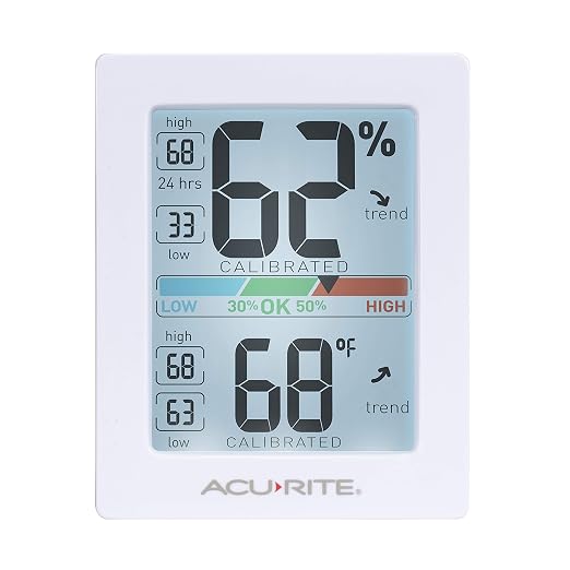 AcuRite Pro Humidity Meter & Thermometer, Hygrometer by AcuRite