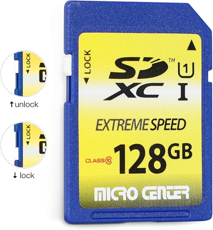 128GB Class 10 SDXC Flash Memory Card Full Size SD Card USH-I U1 Trail Camera - Image 2