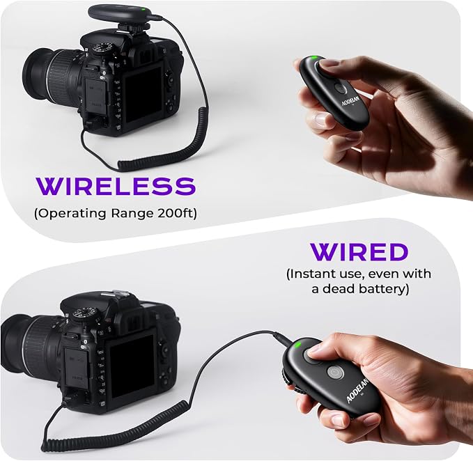 for Panasonic Camera Rechargeable Remote Shutter Release - Image 5