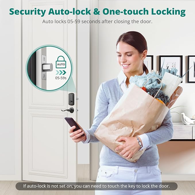 AkaGear DS10 Pro Keyless Entry Door Lock - Image 3