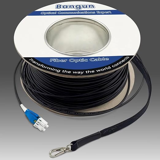 75 Meters Uniboot LC to LC Outdoor Armored Fiber Patch Cable by Bangun