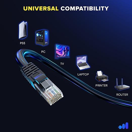 Maximm Cat 6 Ethernet Cable 100 ft - Image 6