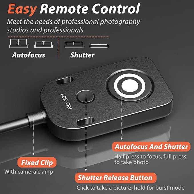 RC301-3.5mm for Fuji GFX100II/GFX100 RF xs10 XT50 Cable Shutter Release Cable - Image 7