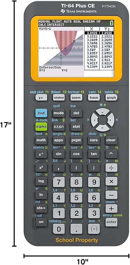 Texas Instruments TI- 84Plus CE Teacher's 10 Pack Graphing Calculator - Image 4