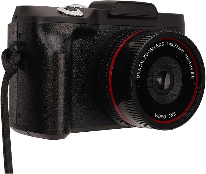 1080P Digital Camera for Photography and Video, 16MP 16X Digital Zoom 2.4 inch by Fockety