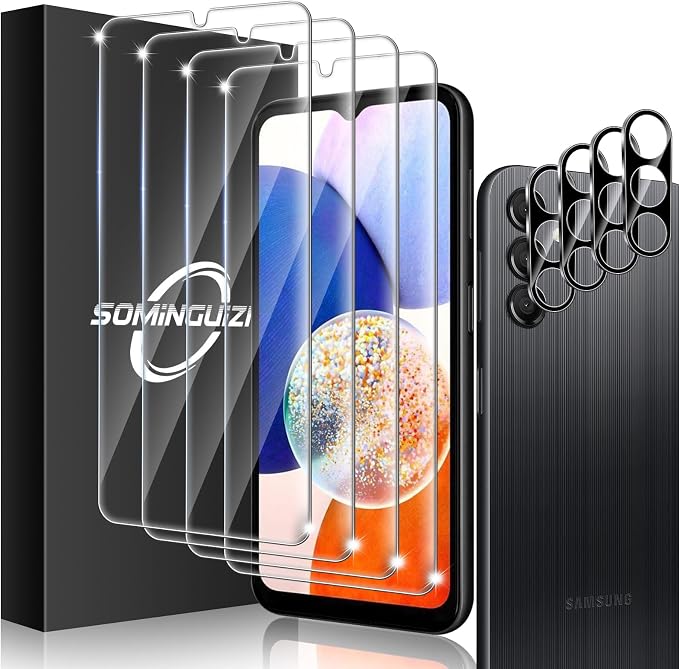 4+4 Pack for Samsung Galaxy A15 5G Screen Protector & Phone Camera Lens - Image 8