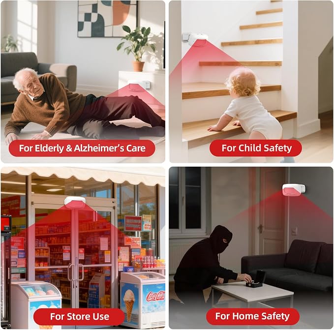 CallToU Bed Alarms for Elderly/Dementia Patients who Wander, Portable Pager & - Image 7