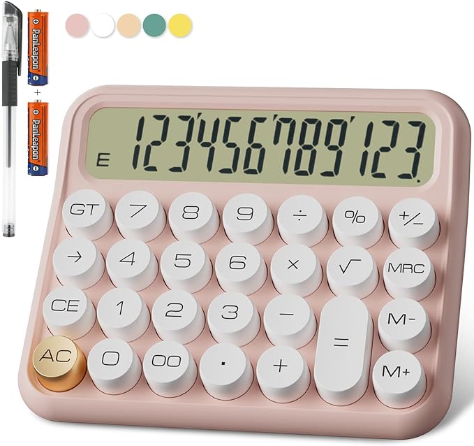 DECKLIT Battery Desk Calculator by DECKLIT