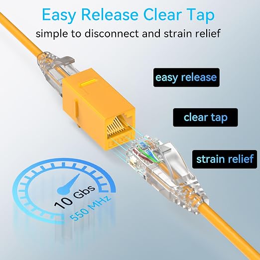 Sokqovt Cat6a Patch Cables Slim 5ft, Flexible Cat6 Ethernet Patch Cable 10G - Image 6