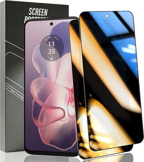 2 Pack Privacy Tempered Glass for Motorola Moto G Power 5G Screen Protector by Unknown