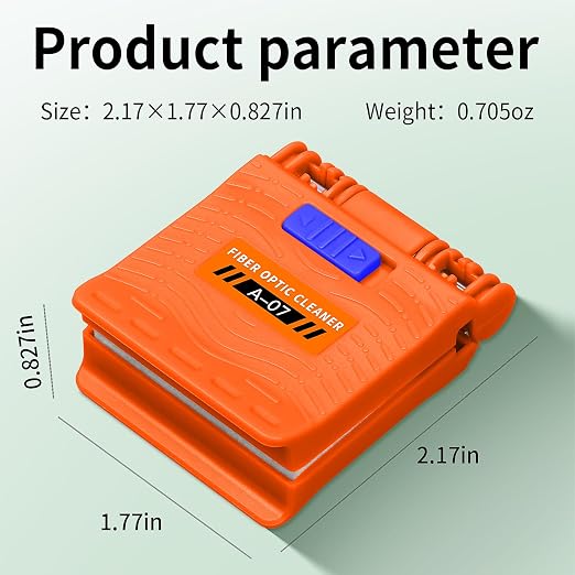 A-07 1PCS Equipped with 10 Replacement cores Fiber Optic Cleaning Wipe - Image 6