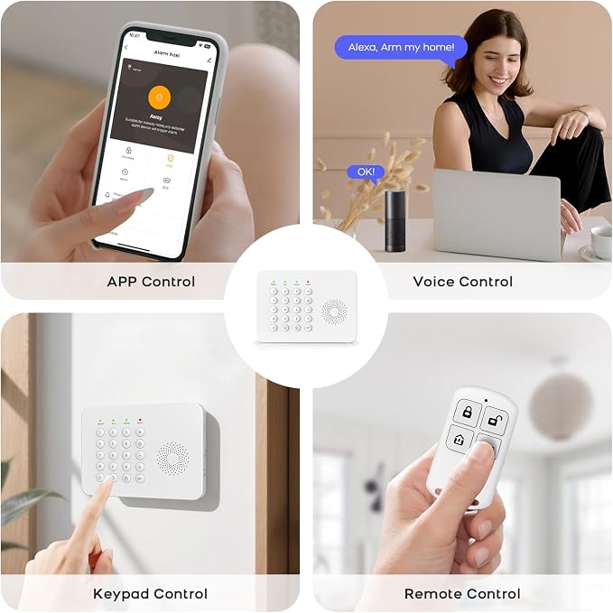 Home Security Syste, 17-Piece WiFi+GSM/4G Security Systems - Image 9
