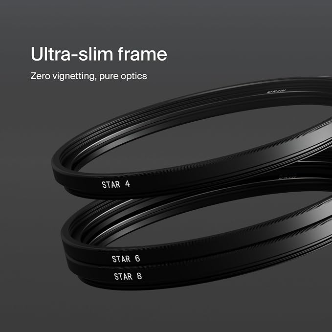 Urth 67mm 3-in-1 Star Lens Filter Kit — 4, 8 Point Starburst Effects - Image 4