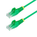 StarTech.com 3ft Green Slim CAT6 Ethernet Cable, Snagless RJ45, 28AWG Pure Bare by StarTech