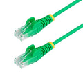StarTech.com 5ft Green Slim CAT6 Ethernet Cable, Snagless RJ45, 28AWG Pure Bare by StarTech