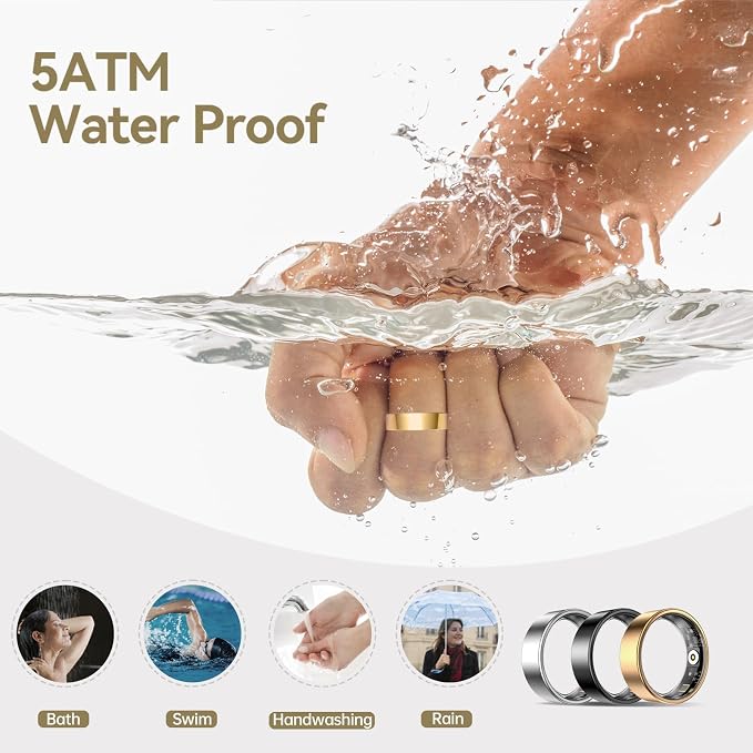 Smart Ring for Women & Men, Fitness Tracker - Image 6