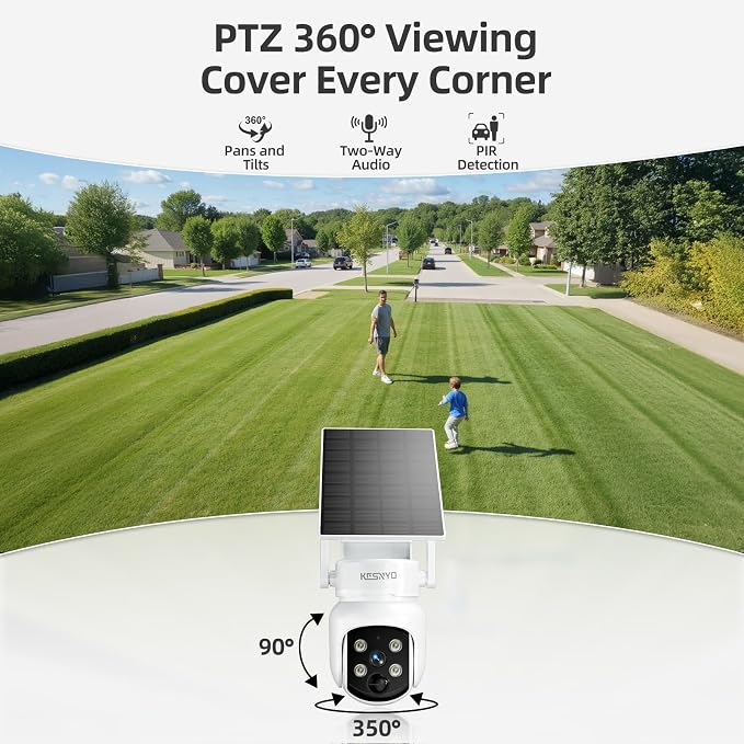 4MP Solar Security Camera, WiFi Camera - Image 5