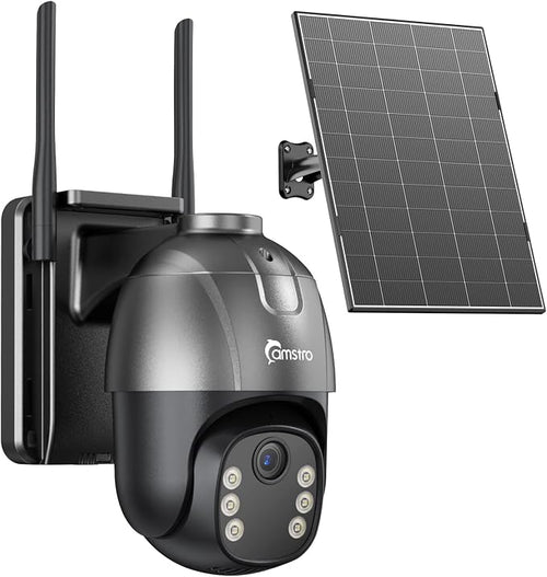 4G Solar Security Cameras Wireless Outdoor by CAMSTRO