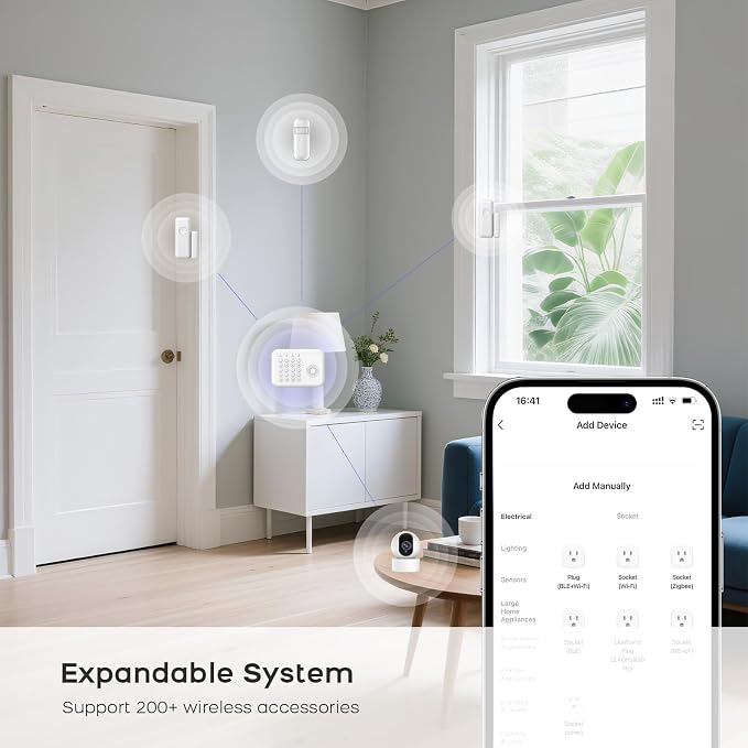 Alarm System for Home Security, WiFi+GSM/4G Compatible - Image 9