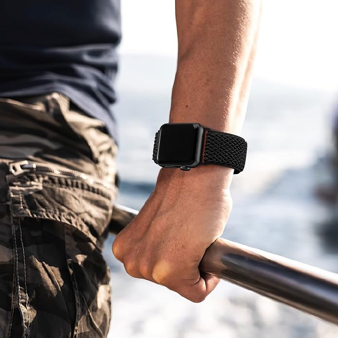 Lerobo Stretchy Nylon Solo Loop Band, Compatible - Image 6