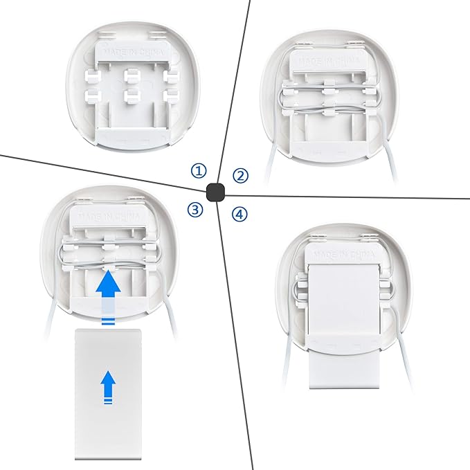 Wall Mount Bracket for Deco S4, W2400 Mesh WiFi System（2 Pack - Image 3