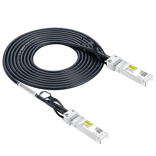 10Gtek 10G SFP+ DAC Cable, SFP+ to SFP+ Twinax Direct Attach Copper Passive by 10Gtek